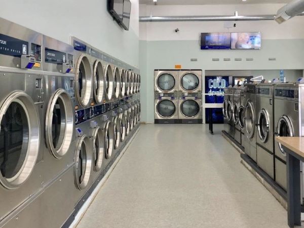 Laundromat washers and dryers
